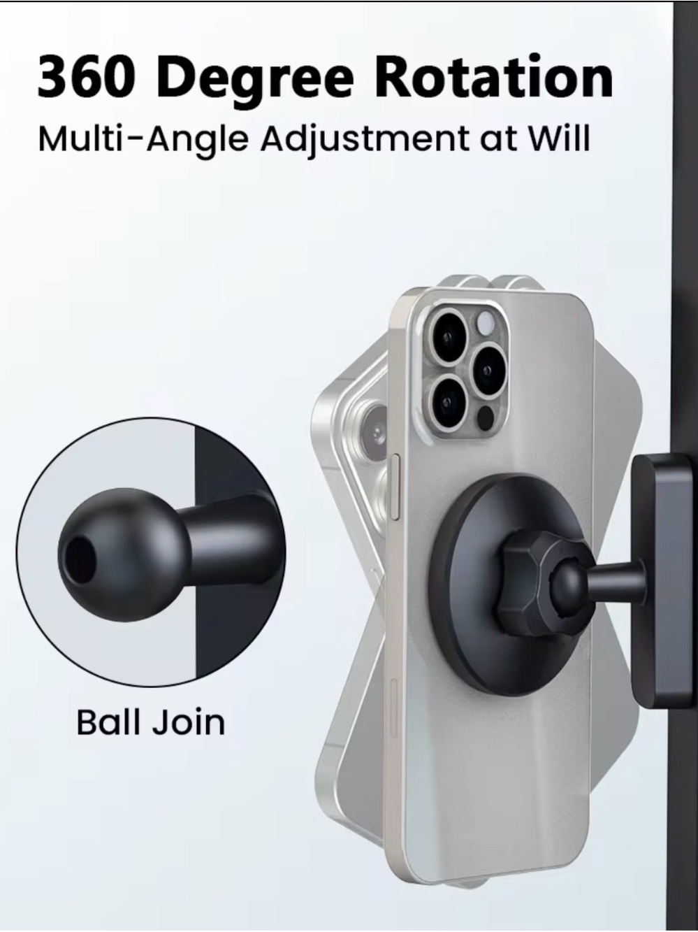 Magnetic Phone Holder-360 degree rotating strong magnet